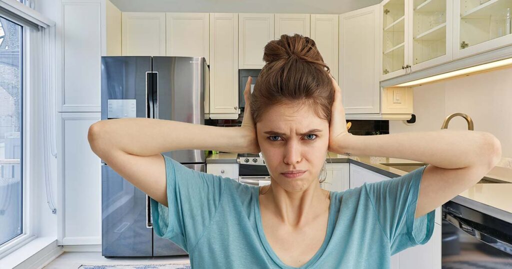Fridge is noisy